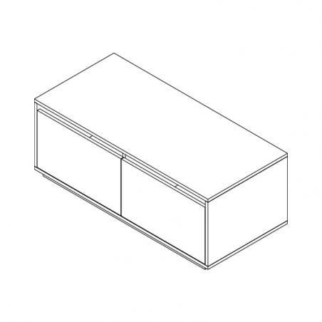 Rainbow caisson 2 tiroirs Rainbow caisson 2 tiroirs