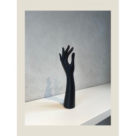 Une main noire de présentation de profil Une main noire de présentation de profil