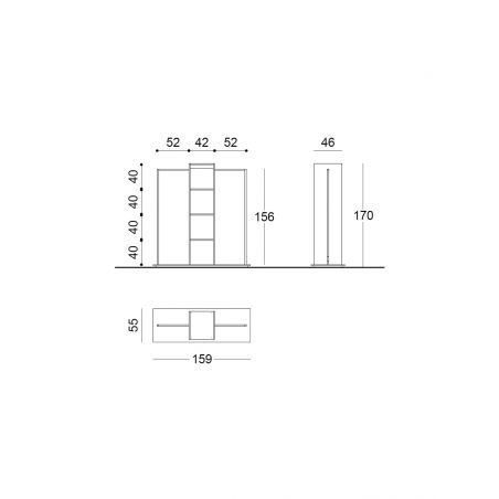 etagere double portant bois metal personnalisable etagere double portant bois metal personnalisable