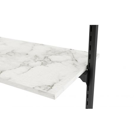 le détail du réglage de l'étagère le détail du réglage de l'étagère