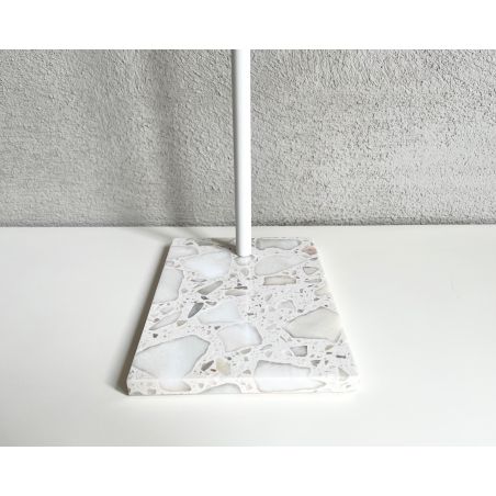 Base terrazzo marbre blanc Base terrazzo marbre blanc