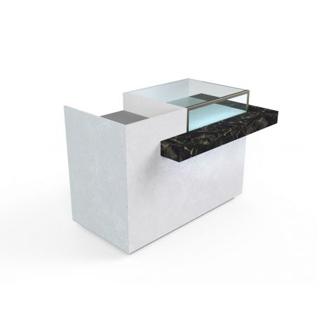 Comptoir caisse vitrine pmr Comptoir caisse vitrine pmr