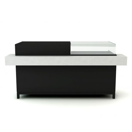 Comptoir caisse vitrine pmr Comptoir caisse vitrine pmr