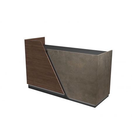 Comptoir caisse style slide 170 cm Comptoir caisse style slide 170 cm