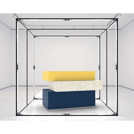 Petit comptoir de 150cm avec style brique Petit comptoir de 150cm avec style brique