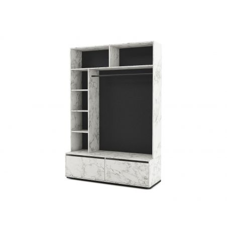 Meuble étagère avec penderie professionnel Meuble étagère avec penderie professionnel