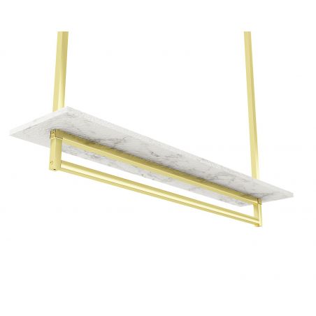 portant suspendu avec étagère portant suspendu avec étagère