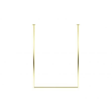 portant suspendu doré pour boutique portant suspendu doré pour boutique