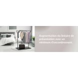 Twin hanging rails for clothes | Ceolini.fr